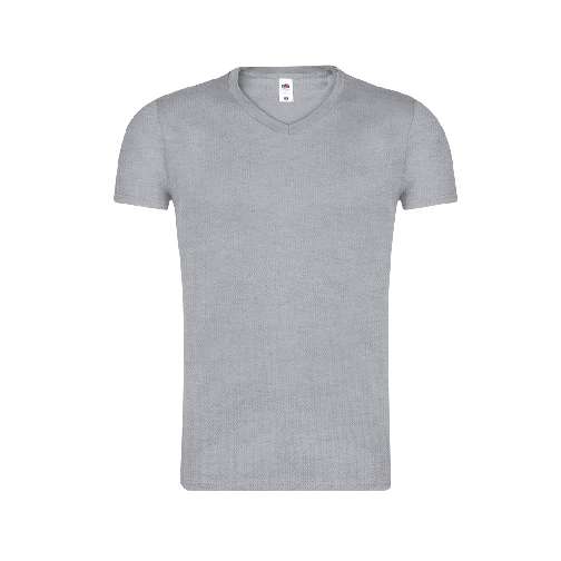Erkek Koton Tshirt V-Yaka - M72132634 - Görsel 5
