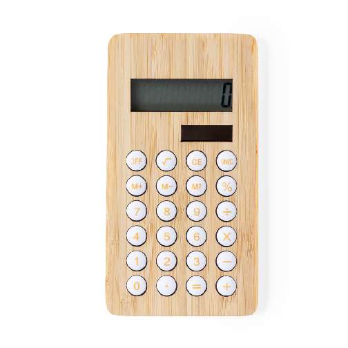 Doğal Bambu Hesap Makinesi - M722122434