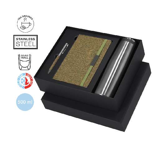 Geri Dönüşüm Termos Defter Kalem Set - M722192734