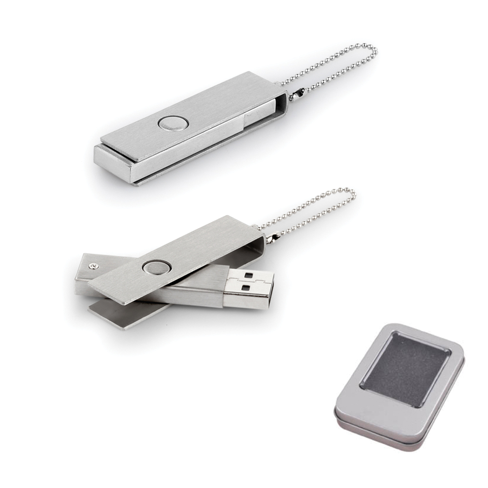 8 GB Metal Anahtarlık USB Bellek - IP727249-8GB34