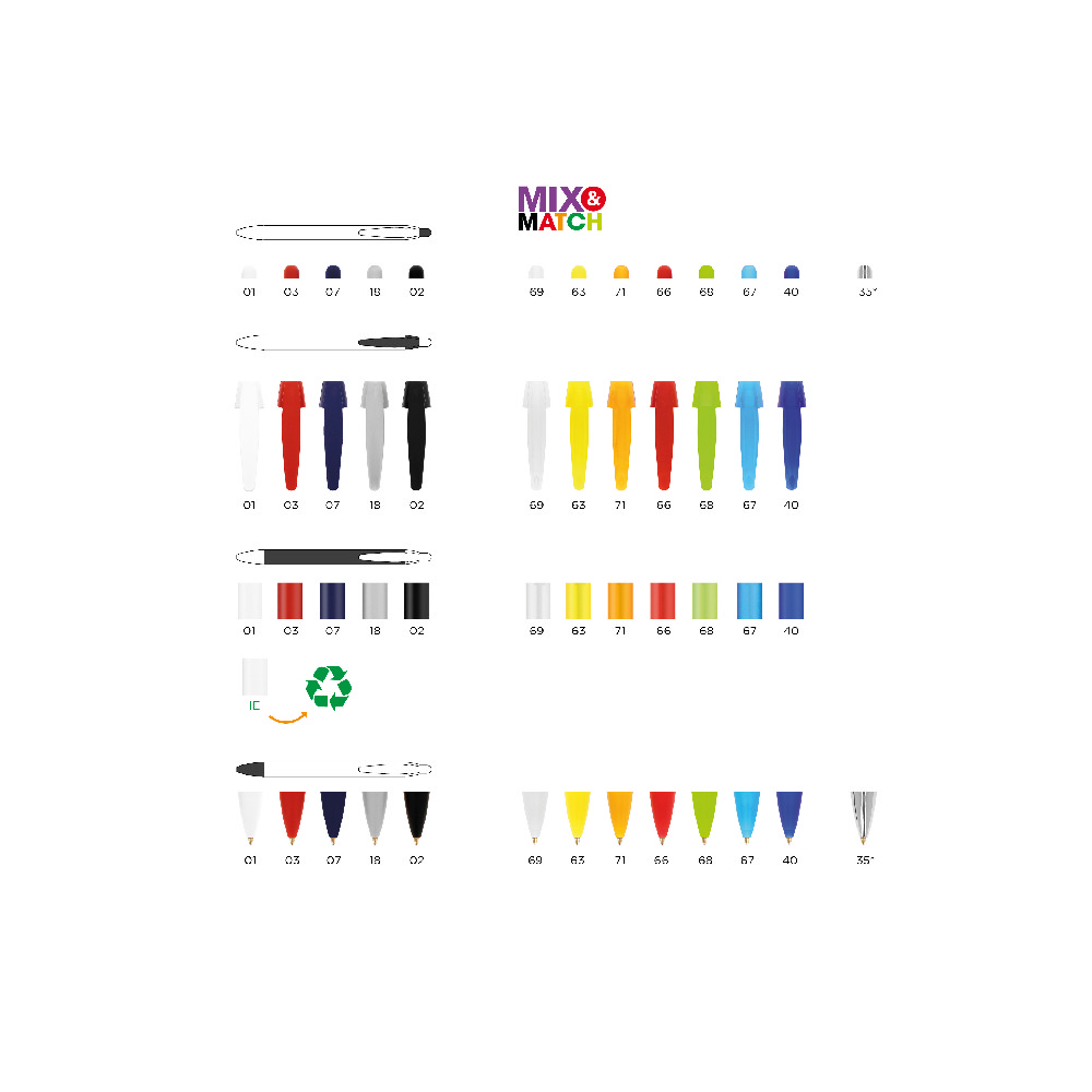 Bic Wide Body Tükenmez Kalem - 3460001080 - Görsel 20