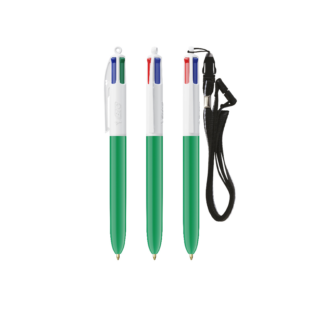 Bic 4 Renkli Tükenmez Kalem + İpli - 3460001101 - Görsel 5