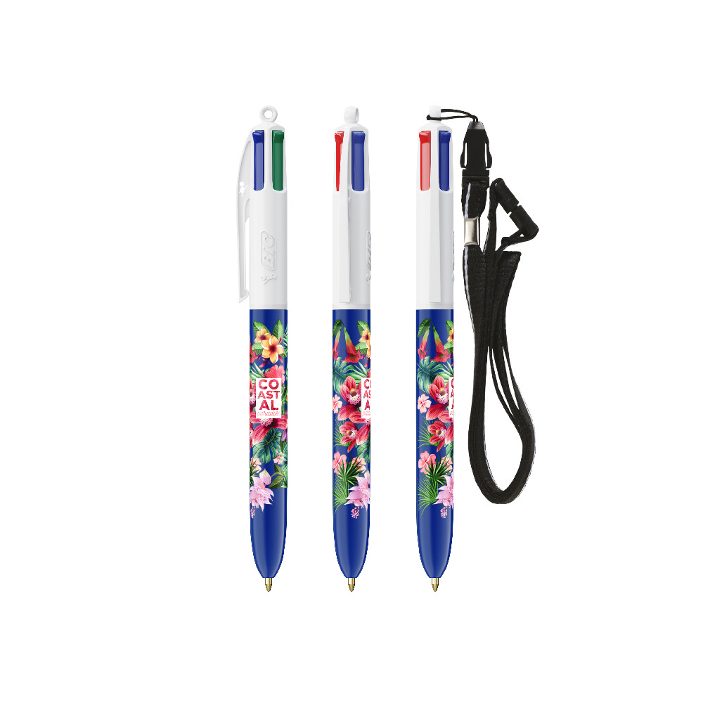 Bic 4 Renkli Tükenmez Kalem + İpli - 3460001101 - Görsel 7