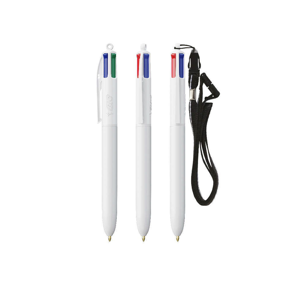 Bic 4 Renkli Tükenmez Kalem + İpli - 3460001101 - Görsel 12