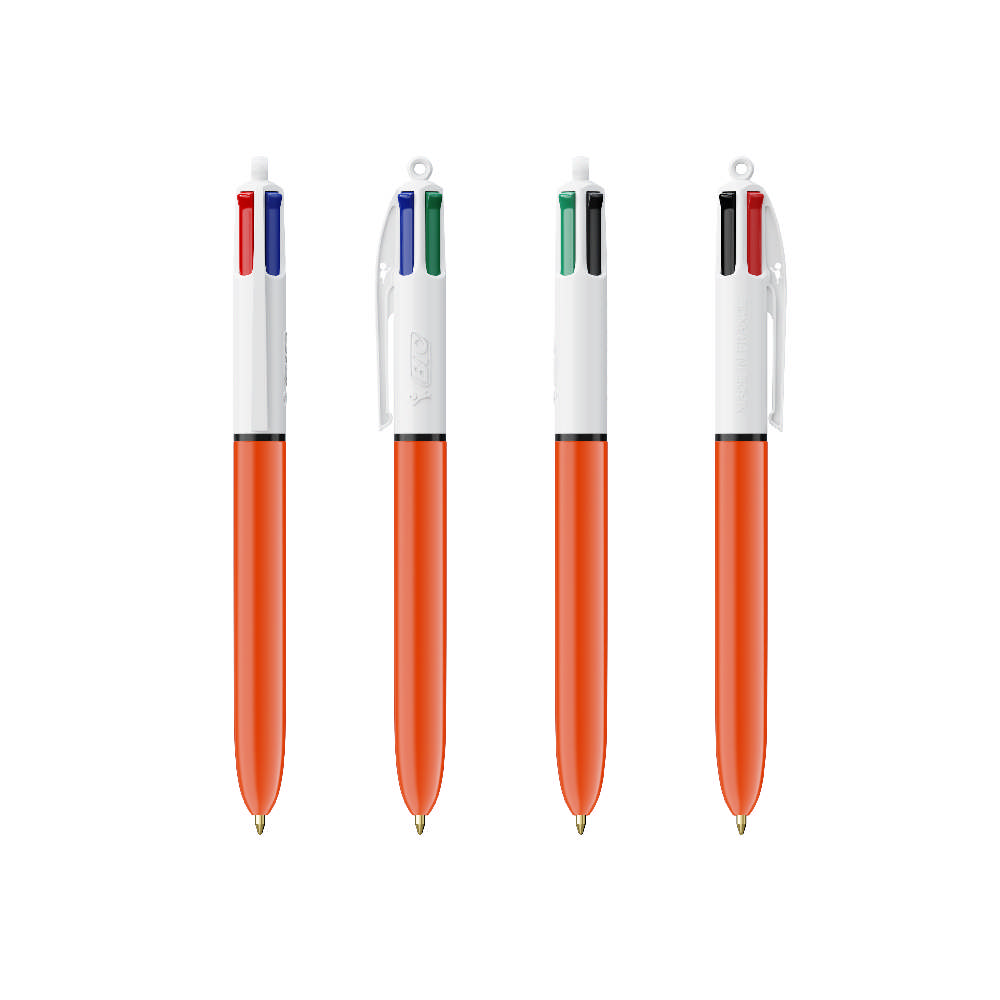 Bic 4 Renkli Fine Tükenmez Kalem - 3460001109 - Görsel 2