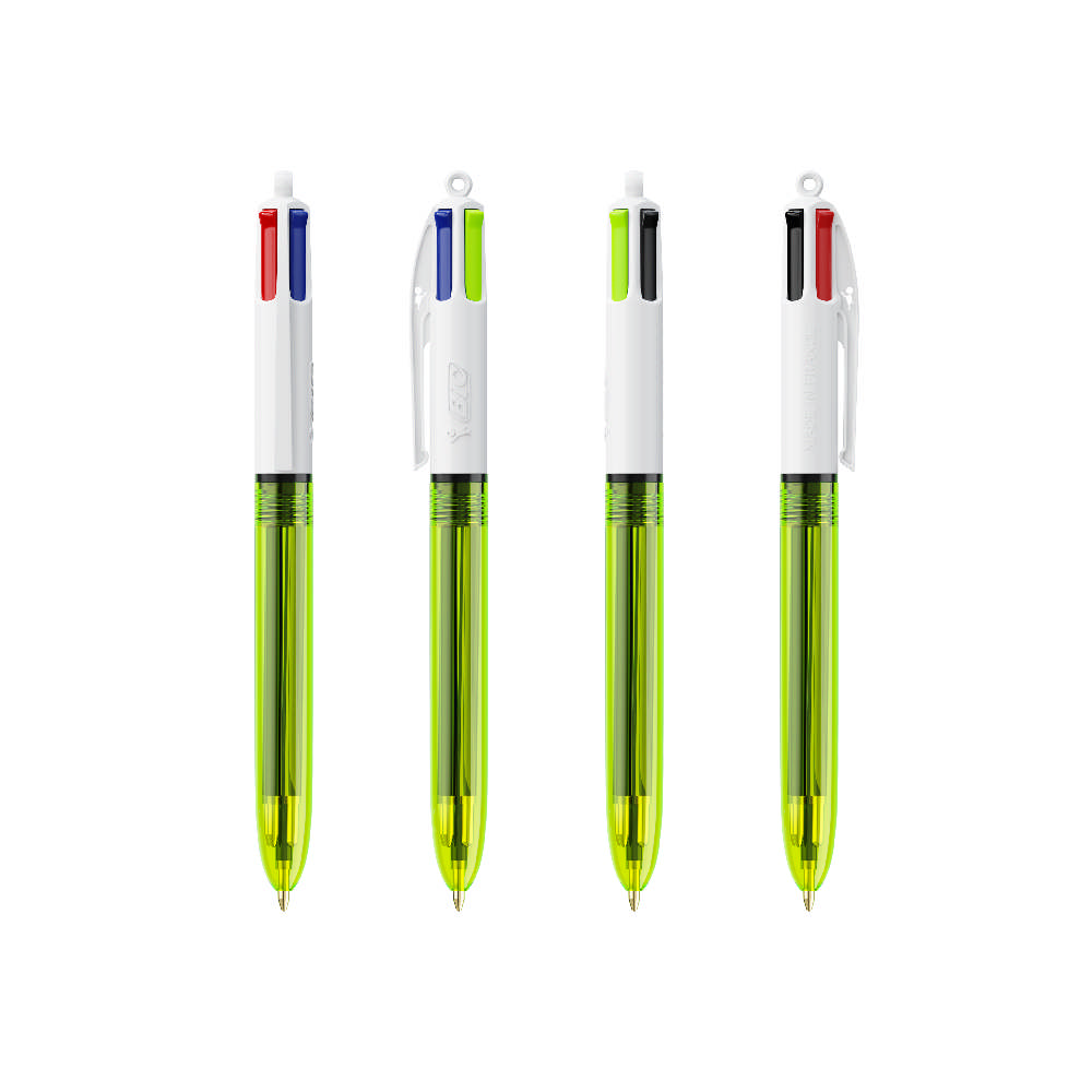 Bic 4 Renkli Fluo Tükenmez Kalem - 3460001114