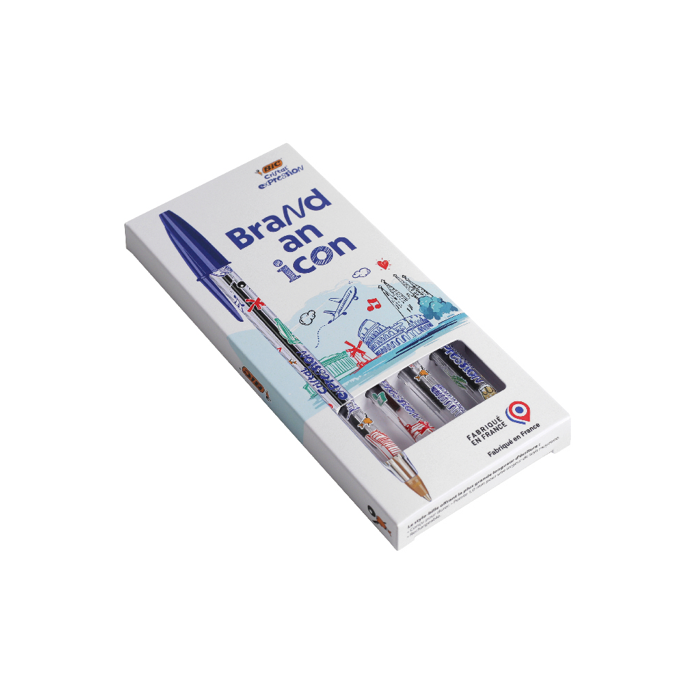 Bic Koleksiyon Kutusu İnce Kalemler 4 Üniteli - 3469015464 - Görsel 2